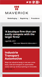Mobile Screenshot of maverick-law.com